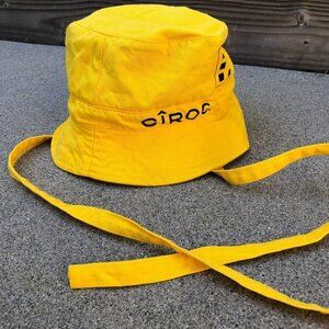 ROMEO HUNTE x CIROC Bucket Hat Unisex Yellow 100% Cotton Cap Designer​​​​​